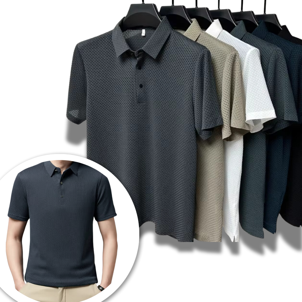 BAMBOO BREEZE SUMMER POLO MESH