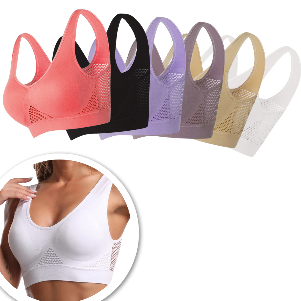 BAMBOO BREEZE SEAMLESS BREATHABLE BRA