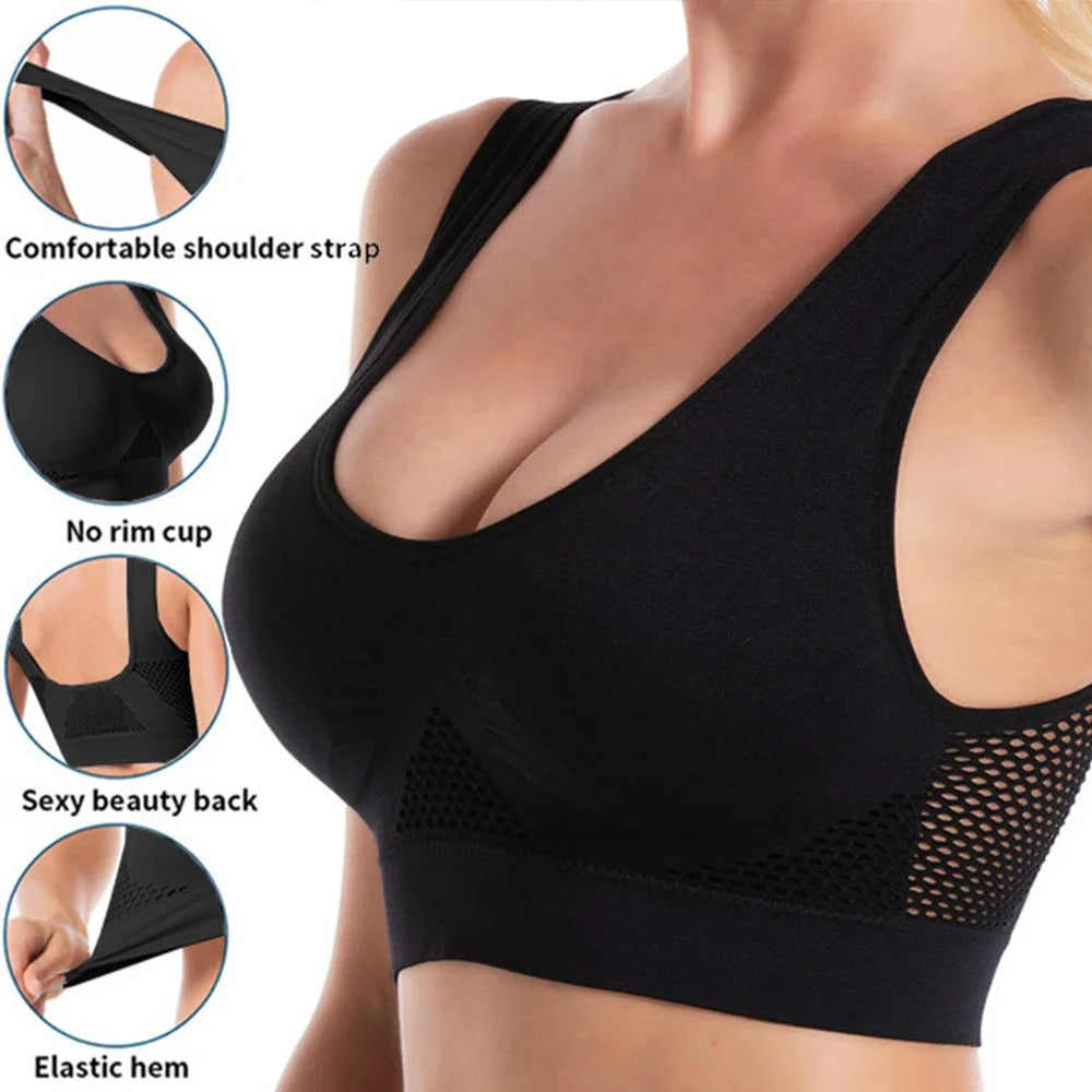 BAMBOO BREEZE SEAMLESS BREATHABLE BRA
