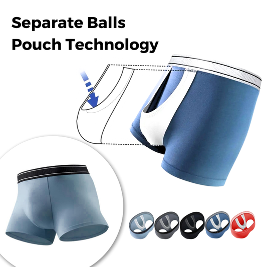 BAMBOO BREEZE BALLS POUCH SHORTS - LET YOUR BALLS BREATHE