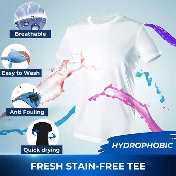 BAMBOO BREEZE COMFORT TEE - FRESH & STAIN-FREE, ALL-DAY WEAR